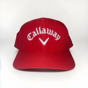 Callaway Adult Performance Pro Golf Hat, Red New Adjustable 5 Stars